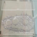 Transparent plast PC PMMA Reducer Housing Prototyper